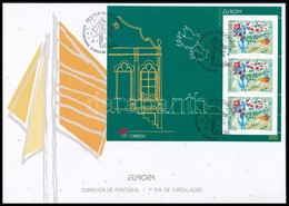 1998 Europa CEPT Blokk Mi 18 FDC-n - Altri & Non Classificati