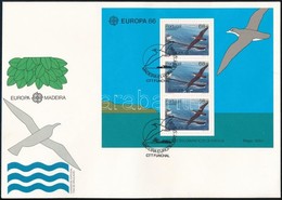 1986 Europa CEPT Természet- és Környezetvédelem Blokk FDC-n Mi 7 - Andere & Zonder Classificatie