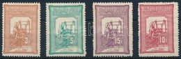 * 1906 Jólétért (II) Sor Mi 165-168 - Other & Unclassified