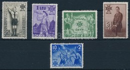 ** 1935 Cserkész Sor Mi 484-488 - Sonstige & Ohne Zuordnung