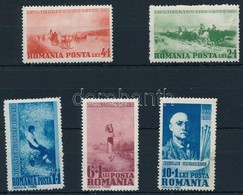 ** 1938 Festmény Sor Mi 564-568 - Altri & Non Classificati