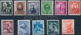 ** 1938 Uralkodók Sor Mi 553-563 - Altri & Non Classificati