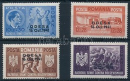 ** 1941 Odessza Elfoglalása Sor Mi 712-715 - Altri & Non Classificati