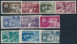 * 1945 Mérnök Kongresszus I-II Sor Mi 903-912 - Altri & Non Classificati