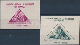 (*) 1945 Mérnök Kongresszus III. Blokkpár Mi 29-30 - Otros & Sin Clasificación