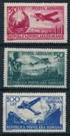 ** 1948 Gazdaság és Közlekedés; Repülő Sor Mi 1162-1164 - Otros & Sin Clasificación