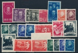 ** 1948-1949 1 Sor + 16 Klf önálló érték - Altri & Non Classificati