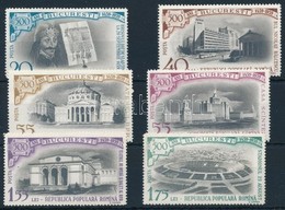 ** 1959 500 éves Bukarest Sor Mi 1795-1800 - Sonstige & Ohne Zuordnung