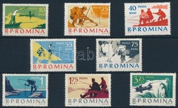 ** 1962 Sporthalászat Sor Mi 2078-2085 - Autres & Non Classés