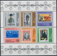 ** 1981 Atatürk Blokk,
Atatürk Block
Mi 19 - Otros & Sin Clasificación