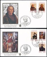 1992 Festmény Sor 2 FDC-n,
Paintings
Mi 1051-1055 - Otros & Sin Clasificación