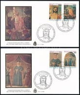 1992 Piero Della Francesca Halála Sor 2 Db FDC-n,
Death Of Giuseppe Benedetto Cottolengo
Mi 1060-1063 - Autres & Non Classés