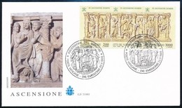 1993 Krisztus Mennybemenetele Sor Mi 1090-1092 FDC-n + CM-n - Otros & Sin Clasificación