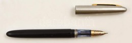 Lucky Töltőtoll, 12 K Arany (Au) Heggyel, H: 11,5 Cm/
Lucky Fountain Pen, With 12 C Gold (au) Nib, L: 11,5 Cm - Altri & Non Classificati