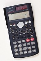 Casio Fx-85MS Napelemes Számológép, Működik, 15,5×8 Cm - Autres & Non Classés