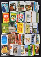100 Db Kártyanaptár 70-80-as évek - Sonstige & Ohne Zuordnung