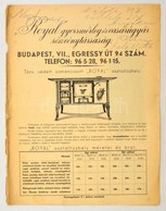 Cca 1930 Royal Gyorsmérleg és Vasárugyár Rt. Képes árjegyzék - Advertising