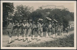 Cca 1920 Cserkész Zenekar Fotója 9x14 Cm / Scout Musicans - Movimiento Scout