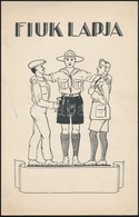 Cca 1930 Fiúk Lapja Című Cserkészújság Címlapterve - Movimiento Scout