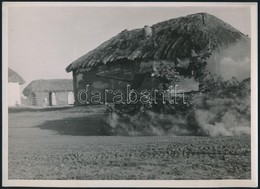 1942 Toldi II. álcázott Magyar Harckocsi, Bevetés Közben, Fotó, A Hátoldalán 'M. Kir. Honvéd Vezérkar Főnöke Közölhető', - Sin Clasificación