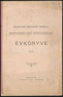 1901 A Kolozsvári Kereskedő Társulat Betegsegélyező Pénztárának évkönyve. Szakadással. 16p. - Ohne Zuordnung