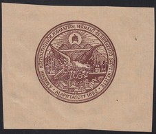 Cca 1920-1940 Magyar Köztisztviselők, Fogyasztási, Termelő- és Értékesítő Szövetkezete 4 Db Turulos Címkéje, 10x10 Cm és - Non Classificati