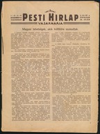 1930 A Pesti Hírlap Vasárnapja, 52. évfolyam 52. Szám, 50p - Sin Clasificación