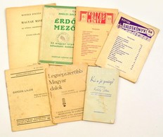 1935-1966 Vegyes Dalos és Kottafüzet Tétel (Kodály, Bárdos, Stb.), 7 Db - Unclassified