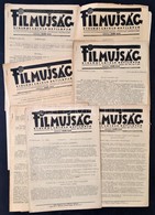 1945-1947 Filmújság 8 Száma, VII. évf. 11.,13.-14., 17., IX. évf. 5., 13.-15. Szerk.: Zsolnai László Hetilapja. Szerk.:  - Unclassified