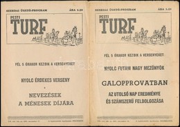 1965 A Pesti Turf újság 7 Db Lapszáma - Non Classificati