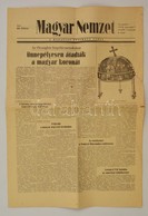 1978 A Szent Korona Visszaszolgáltatásáról Tudósító újság . - Non Classés