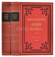 Csíkvári Jákó: A Közlekedési Eszközök Története I.- II. Kötetek. Reprint Kiadás. Bp., 1986, ÁKV. Kiadói, Egészvászon-köt - Zonder Classificatie