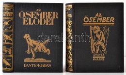 Lambrecht Kálmán: Az ősember. + Az ősember Elődei. Ősvilágok élete. Bp.,1926-1927, Dante. Kiadói Aranyozott Egészvászon- - Sin Clasificación