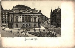 ** T3 Budapest VIII. Kerepesi út, Népszínház, Litho (kis Szakadás / Small Tear) - Non Classés