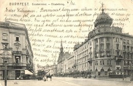 T2/T3 Budapest VIII. Blaha Lujza Tér, Erzsébet Körút, Budapesti Városi Vasút Megállóhely, Villamos, Takarékpénztár, Kray - Non Classificati