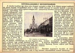 ** T1/T2 Sátoraljaújhely Nevezetességei, Katolikus Templom, Széchenyi Tér; Kiadja Farkasfalvi Kornél - Non Classificati