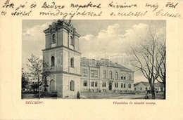 T2/T3 Szécsény, Városháza és Tűzoltó Torony, W. L. Bp. 4731. Körmendy Géza Kiadása (EK) - Unclassified