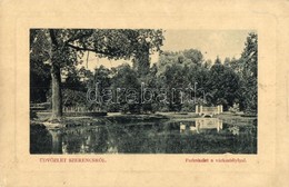 T2/T3 1912 Szerencs, Park és Várkastély. W.L. Bp. 5338.  (fl) - Unclassified