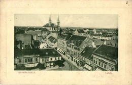 T3 1912 Szombathely, Utca, Faludi és Társa, Götzl József üzlete. W.L. Bp. 5536. Spielmann és Grosz Kiadása (fa) - Non Classés