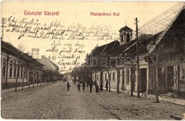 * T2/T3 Vác, Középvárosi Főút, üzlet. W.L. Bp. 13. Mayer Sándor Kiadása (EK) - Non Classificati