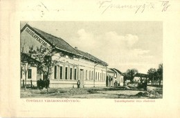 T2/T3 1912 Vásárosnamény, Takarékpénztár, Utcakép. Kiadja Kanizsay Pál (EK) - Unclassified