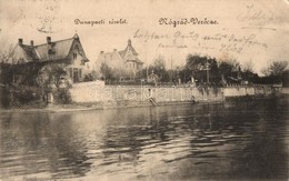 T2/T3 1903 Verőce, Nógrádverőce; Dunaparti Részlet, Villa (EK) - Non Classificati