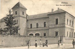 * T2/T3 Alvinc, Vintu De Jos; Báró Horváth Kastély. Adler Fényirda / Castle (EK) - Ohne Zuordnung