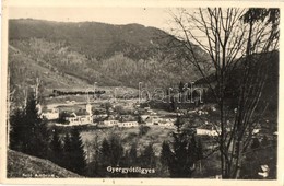 Gyergyótölgyes, Tölgyes, Tulghes; Látkép, - 2 Db Régi Képeslap / General View - 2 Pre-1945 Postcards - Ohne Zuordnung