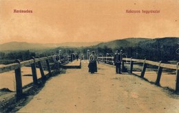 T2/T3 1914 Karánsebes, Caransebes; Kukojova Hegy Részlete, Híd. W. L. (?) 339. / Mountain And Bridge - Non Classificati