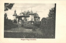 ** T2/T3 Magyarzsombor, Zimbor; Zsombory Kastély / Castle (EK) - Sin Clasificación