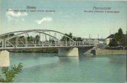 ** T2/T3 Marosújvár, Uioara, Ocna Mures; Maros Híd, Kerámia Gyár, Kiadja Iosif Veress / Bridge, Ceramics Factory (EK) - Ohne Zuordnung