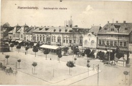 T2 Marosvásárhely, Targu Mures; Széchenyi Tér, Drogéria, Révész Béla és Nemes Béla üzlete / Square, Shops, Drogerie - Non Classés