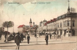 * T3 Marosvásárhely, Targu Mures; Széchenyi Tér, üzletek, Piaci árusok. Kiadja Porjes S. Sándor / Square, Shops, Market  - Unclassified