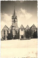 T2 Nagyszeben, Hermannstadt, Sibiu; Evangélikus Templom / Church, Foto Orig. E. Fischer - Non Classés
